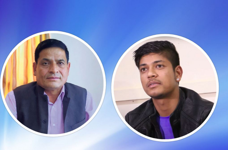 हिरासतमा रहेका सन्दीपसँग क्यान अध्यक्ष चन्दको भेट 